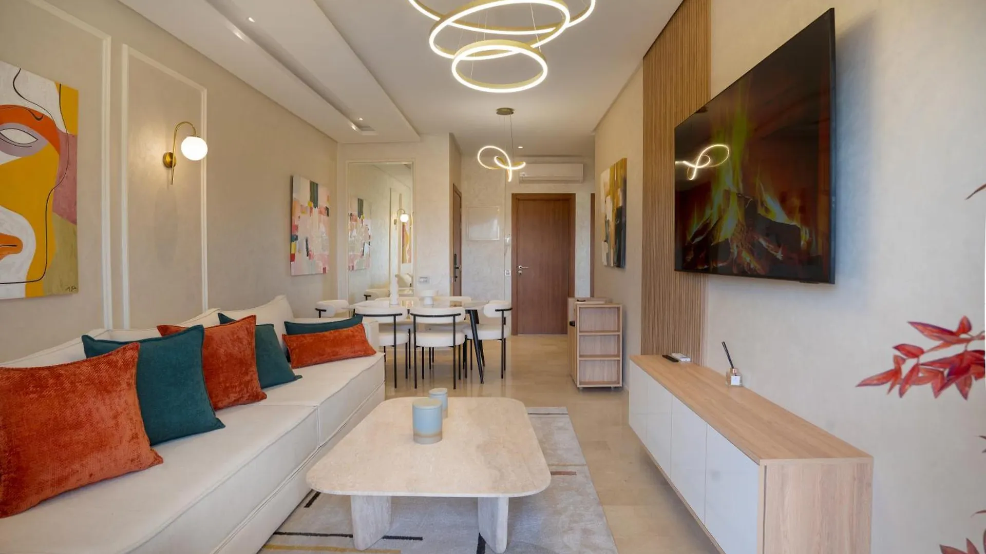 Orange Apartment Marrakesh Morocco